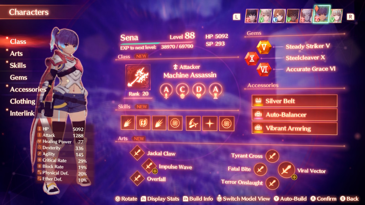 Xenoblade 3 Sena Machine Assassin